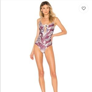 TAVIK Monahan One Piece in Latona Palm Merlot